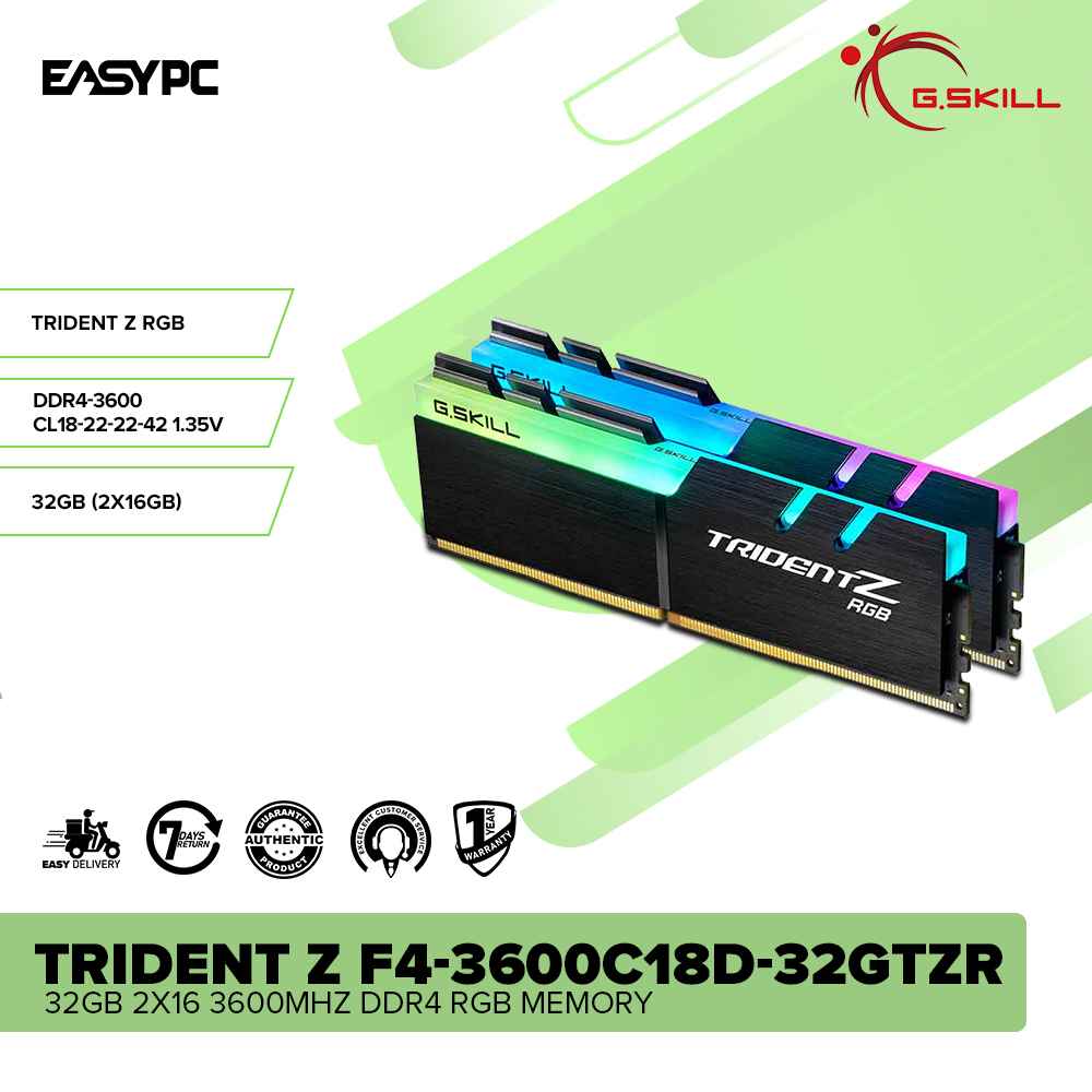 Z Rgb Ddr4 3600 Gskill Trident Z Neo 64gb Trident Z F4-3600C18D