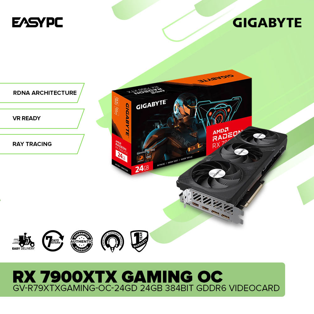 GIGABYTE RX 7900XTX GAMING OC GV-R79XTXGAMING-OC-24GD 24GB 384bit GDDR ...