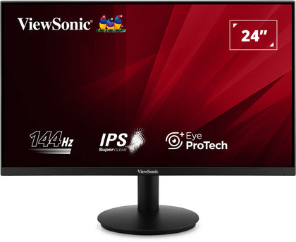 ViewSonic VA24G1-H 24 inch 144Hz FHD IPS gaming monitor - front view