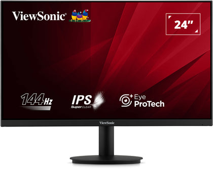 ViewSonic VA24G1-H 24 inch 144Hz FHD IPS gaming monitor - angle view