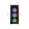 Gamdias Aura GC1 Elite V2 Built-in ARGB Fan Mid Tower Gaming Case Black-a