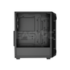 Gamdias Aura GC1 Elite V2 Built-in ARGB Fan Mid Tower Gaming Case Black-b