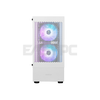 Gamdias Talos E3 Mesh Built-in ARGB Fan Mid Tower Gaming Case White-a