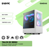 Gamdias Talos E3 Mesh Built-in ARGB Fan Mid Tower Gaming Case White