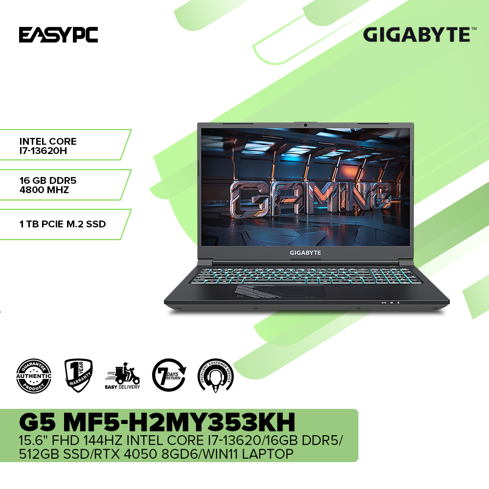 Gigabyte G5 15.6