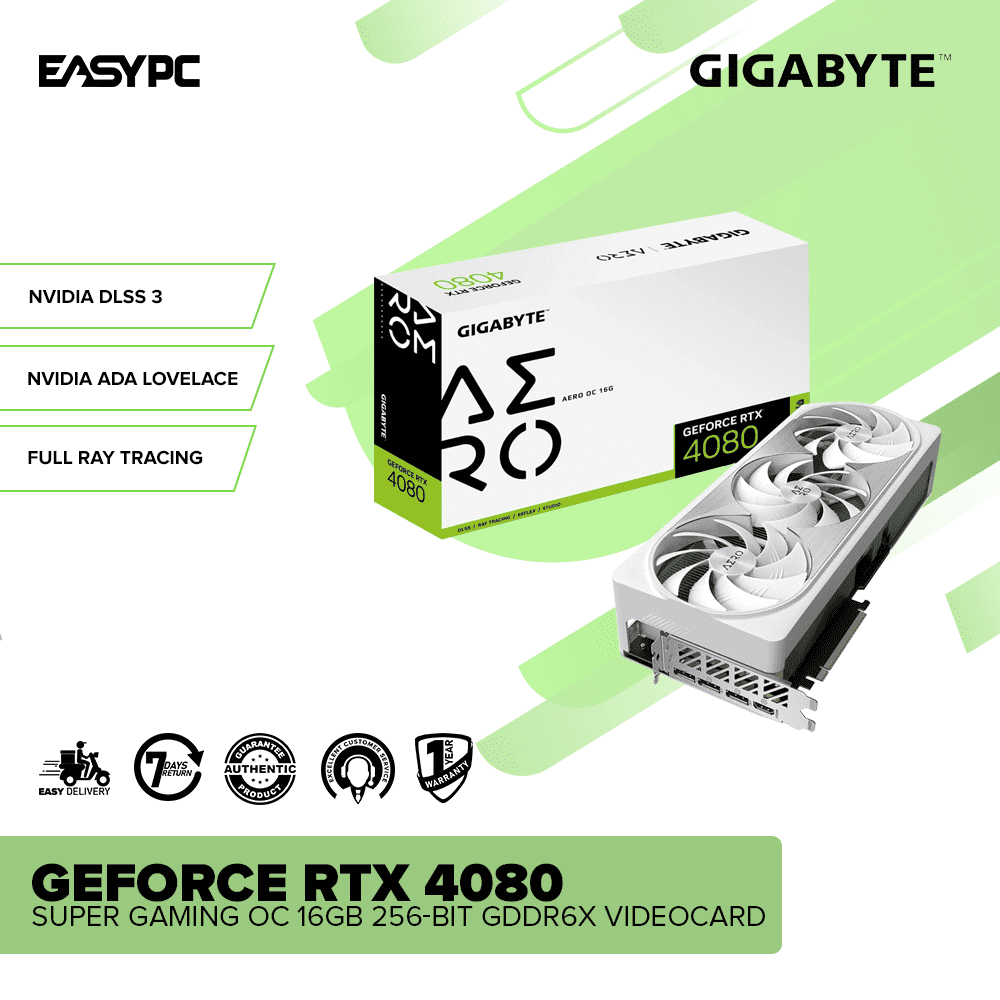 Gigabyte GeForce RTX 4080 Super Aero OC 16GB 256-Bit GDDR6X – EasyPC