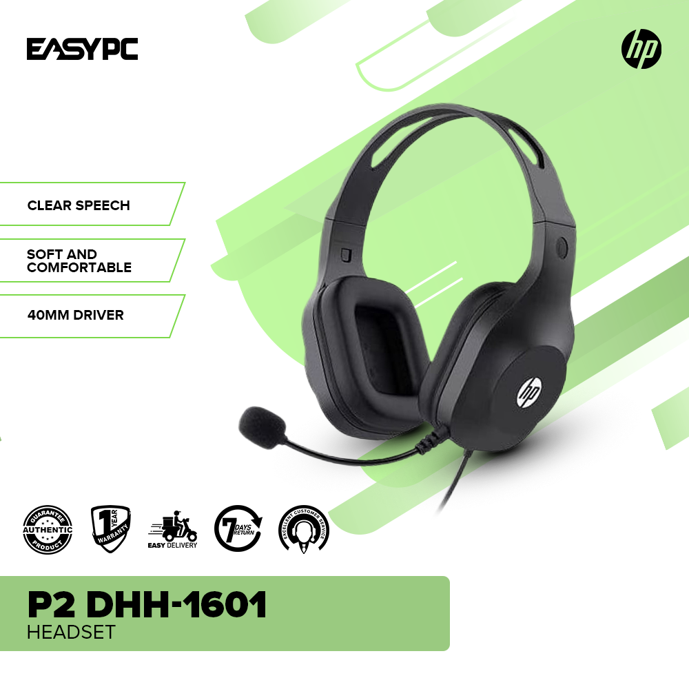 HP P2 DHH-1601 Headset-f