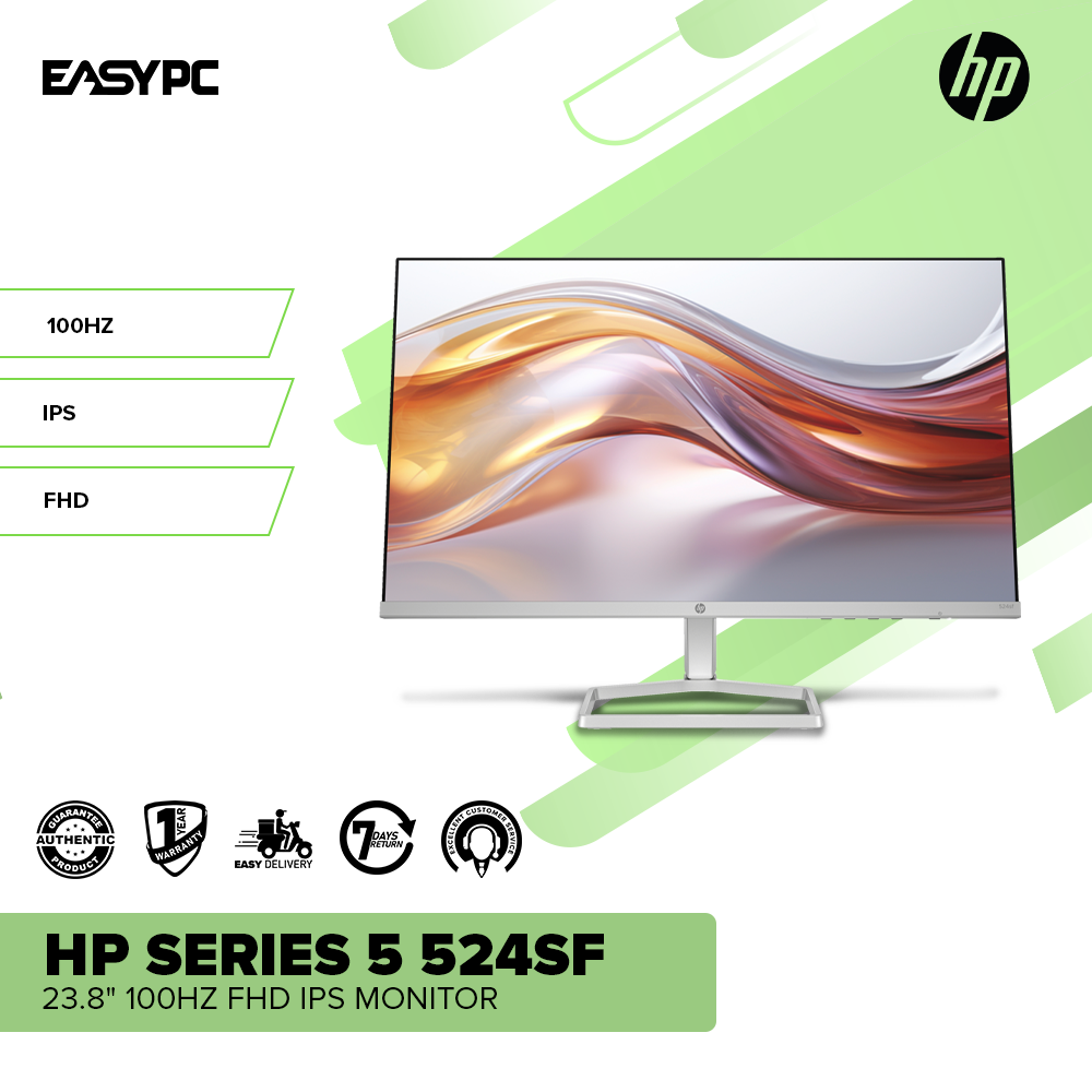 HP Series 5 524SF 23.8" 100HZ FHD IPS Monitor – EasyPC