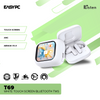 ILISTEN T69 White Touch Screen Bluetooth TWS