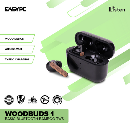 ILISTENWoodbuds1BasicBluetoothBambooTWS_1