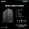 INTEL Core i5 12400 / H610 / 16GB DDR4 / 500GB SSD / 500W Power Supply/ PC Case M-ATX
