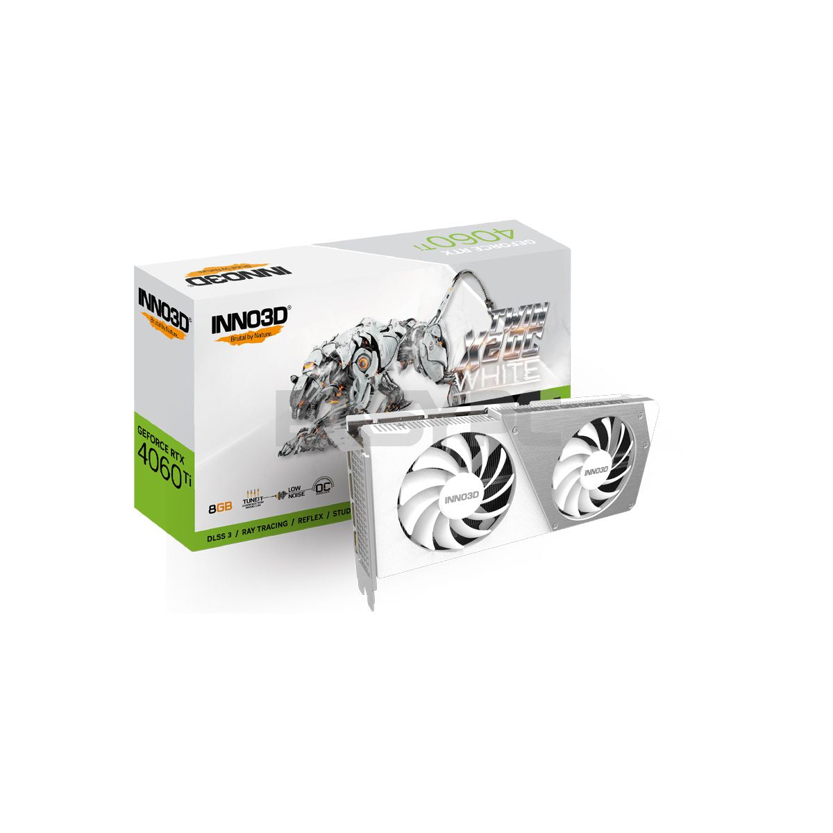 INNO3D GeForce RTX4060Ti White Inno3D NVIDIA® GeForce RTX™ 4060Ti