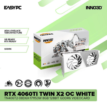 Inno3D RTX 4060Ti Twin X2 OC White 