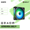 Inplay Openview One X1 Single ARGB Chassis Fan Black