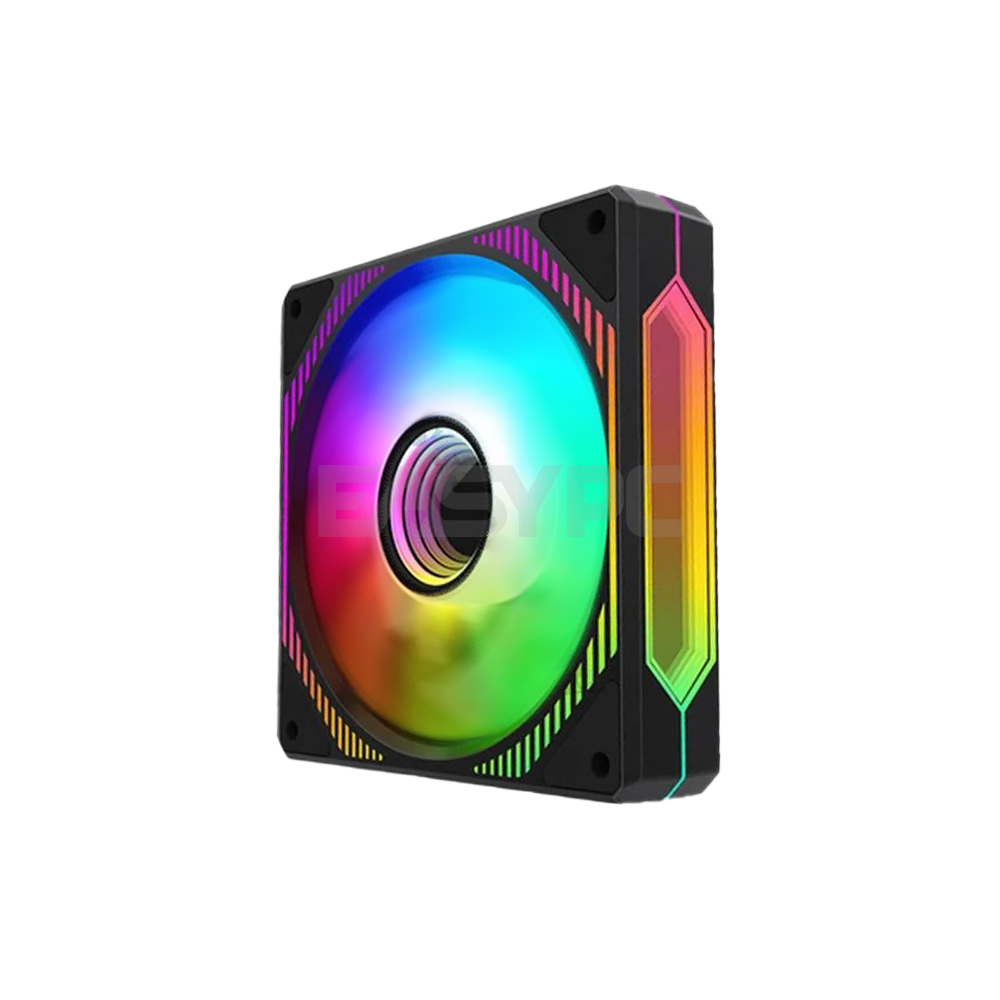 Inplay Openview Tower X3 3in1 ARGB Chassis Fan Black-c