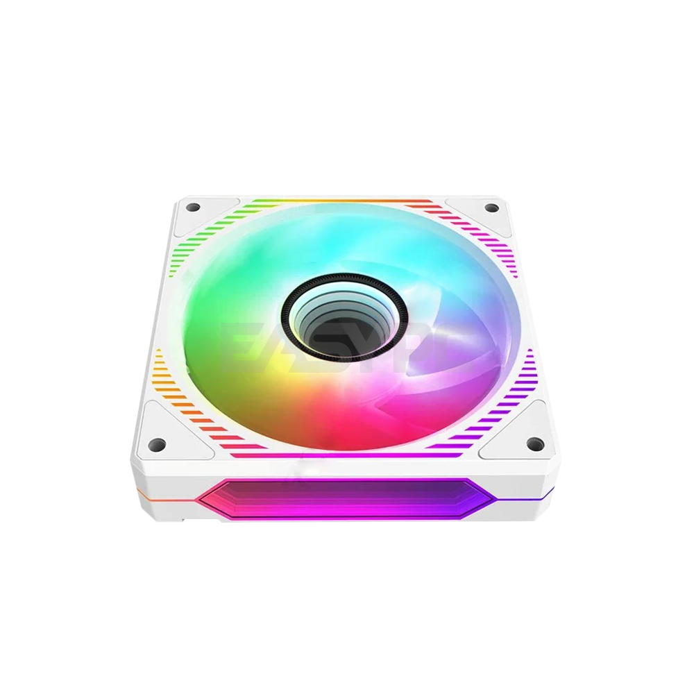 Inplay Openview Tower X3 3in1 ARGB Chassis Fan White-d