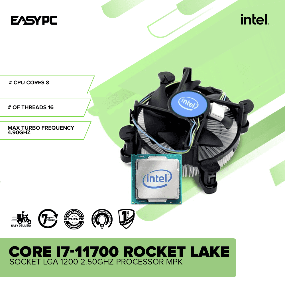 Intel Core i7-11700 Rocket Lake Socket LGA 1200 2.50GHz Processor