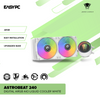 Jungle Leopard Astrobeat 240 Digital ARGB AIO Liquid Cooler White