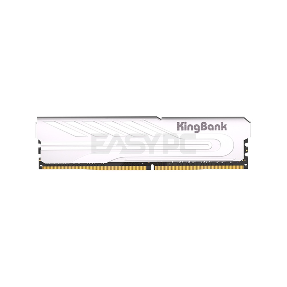 KINGBANK 16GB 1x16 3200mhz DDR4 with Heatsink Memory Silver – EasyPC