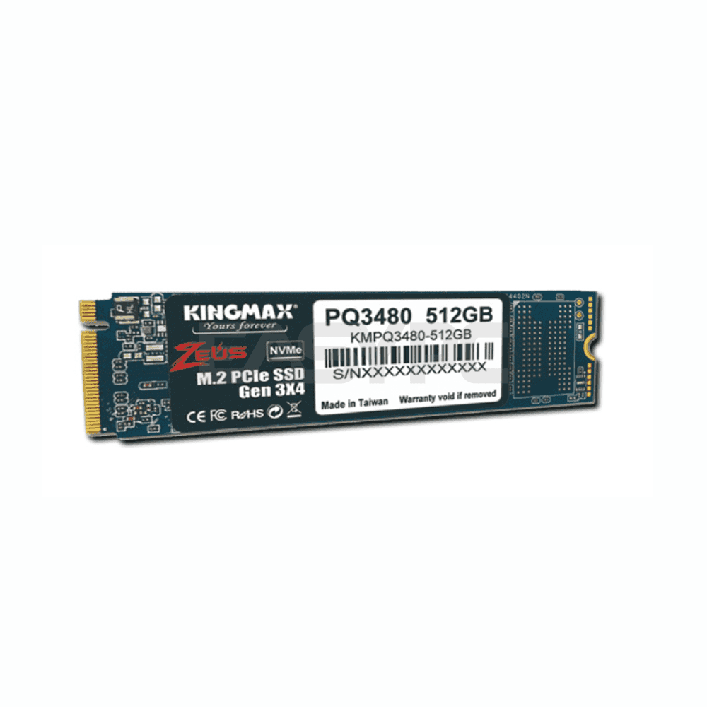 KINGMAX 512GB M.2 2280 PCIe NVMe Solid State Drive Gen 3x4-d