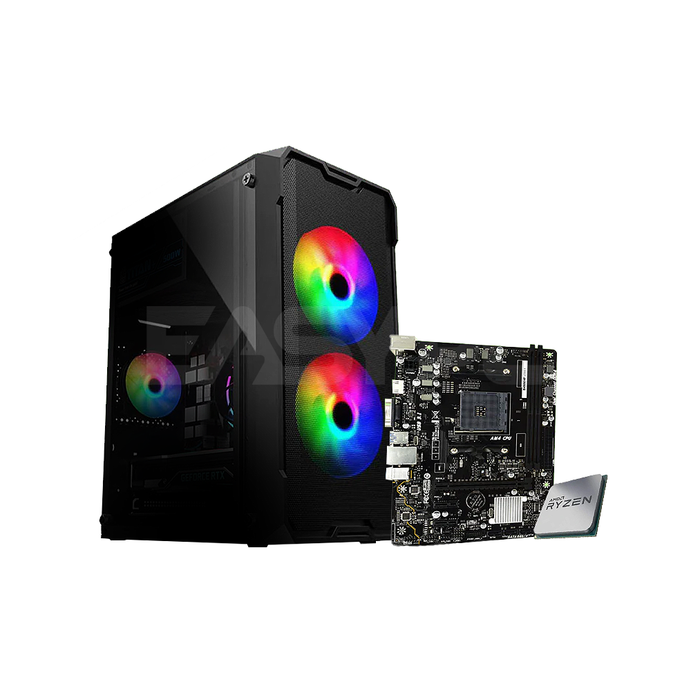 AMD Ryzen 3200G Budget Productivity Desktop Office Computer