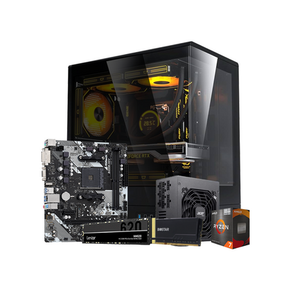 Performance Desktop PC - 5700GT APU Bundle with B450M Motherboard, 16GB RAM, 512GB SSD
