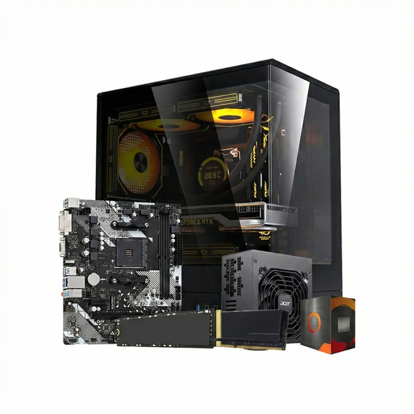 その他 GAMING PC MID BUILD Ryzen 7 5700G Gaming Desktop PC Build Kit – EasyPC