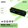 Kingston Fury Beast 16gb KF552C36BBEK2-16 2x8 5200MT/s Ddr5 CL36 Memory Black AMD EXPO