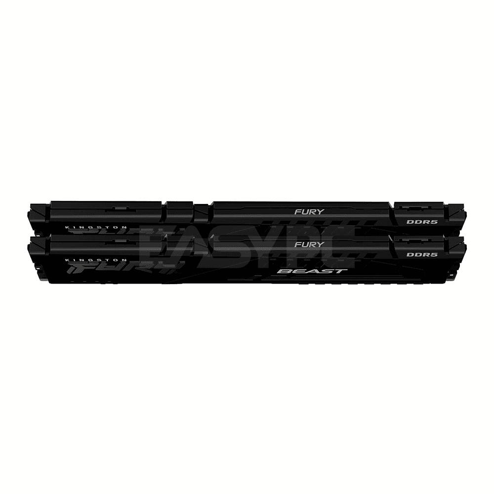 Kingston Fury Beast 64gb KF556C40BBK2-64 2x32 5600MT/s Ddr5 CL40 Memory Black Intel XMP-b