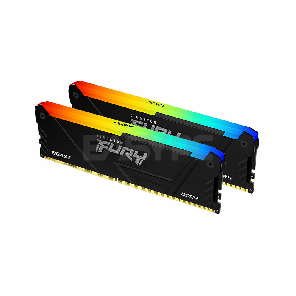 Kingston Fury Beast KF432C16BB2AK2/16 16gb 2x8 3200MT/s Ddr4 RGB