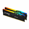 Kingston Fury Beast KF560C40BBAK2-32 32GB (2x16GB) DDR5 6000MT/s CL40 Black RGB XMP-a