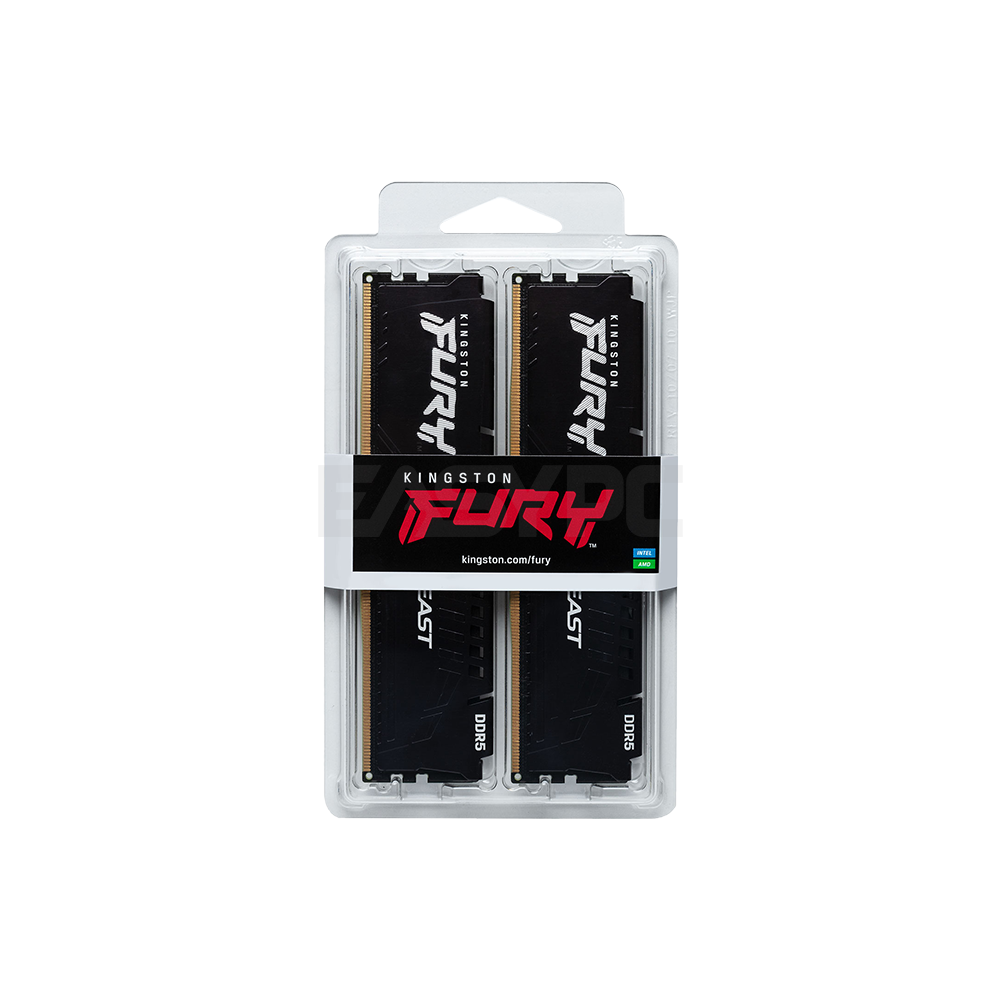 Kingston Fury Beast 16GB 2x8 DDR5 6000MHz RAM – EasyPC