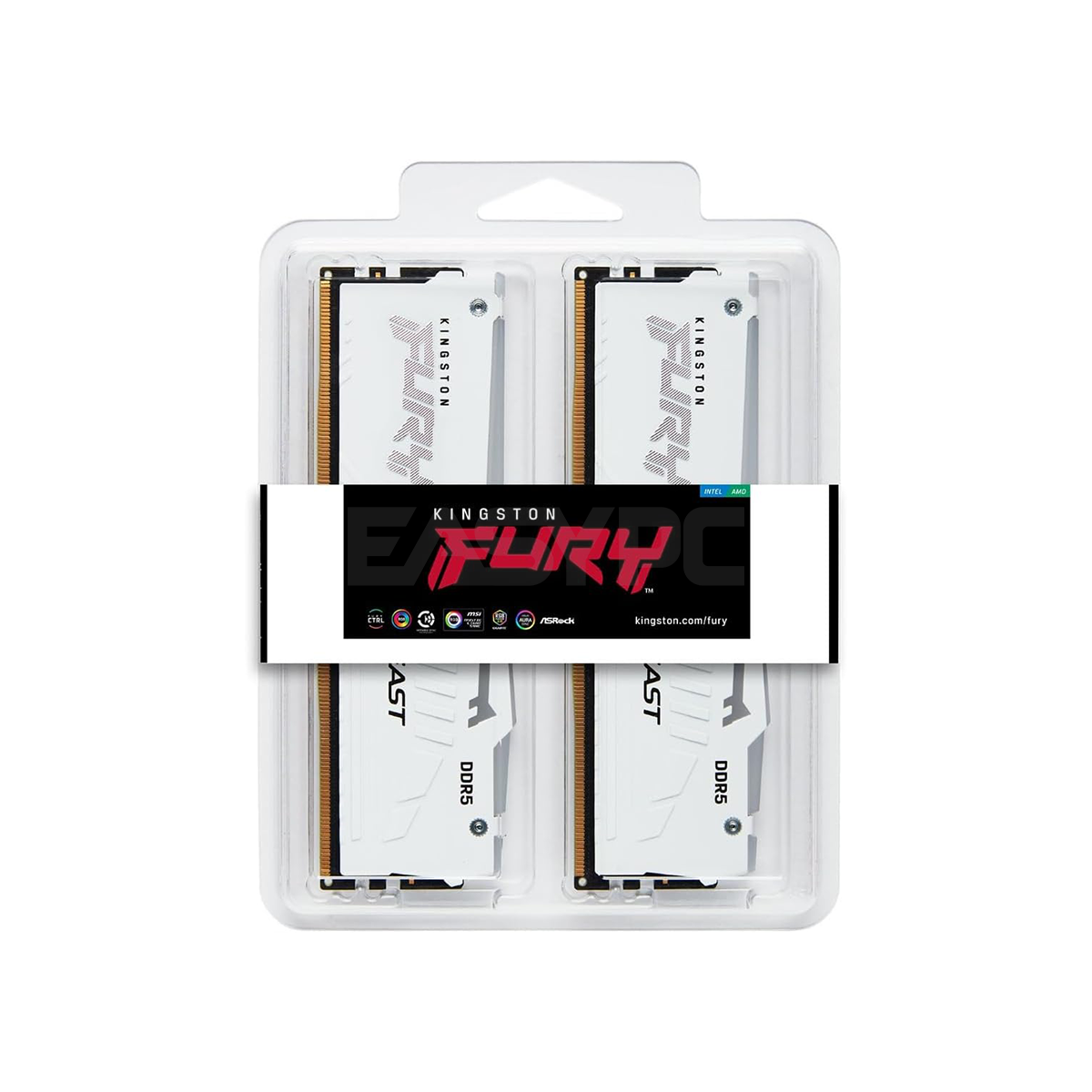 Kingston Fury 64GB 2x32 DDR5 6000MHz RGB RAM – EasyPC Kingston Fury 64GB 2x32 DDR5 6000MHz RGB RAM – EasyPC