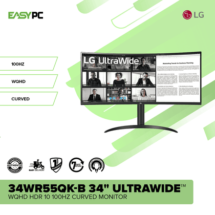 LG34WR55QK-B34UltraWide_WQHDHDR10100HzCurvedMonitor_1