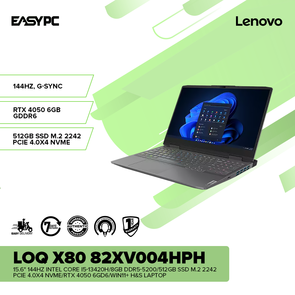 Lenovo LOQ x80 82XV004HPH