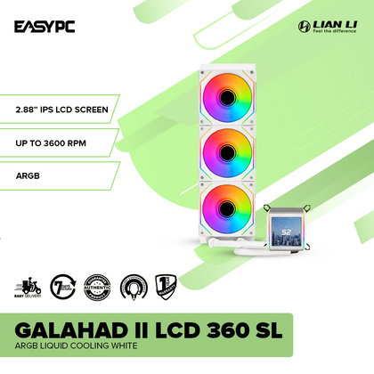 Lian Li Galahad II LCD 360 SL Infinity White