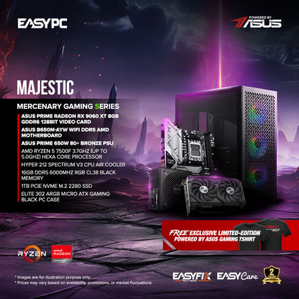 MAJESTIC Gaming Desktop - EasyPC