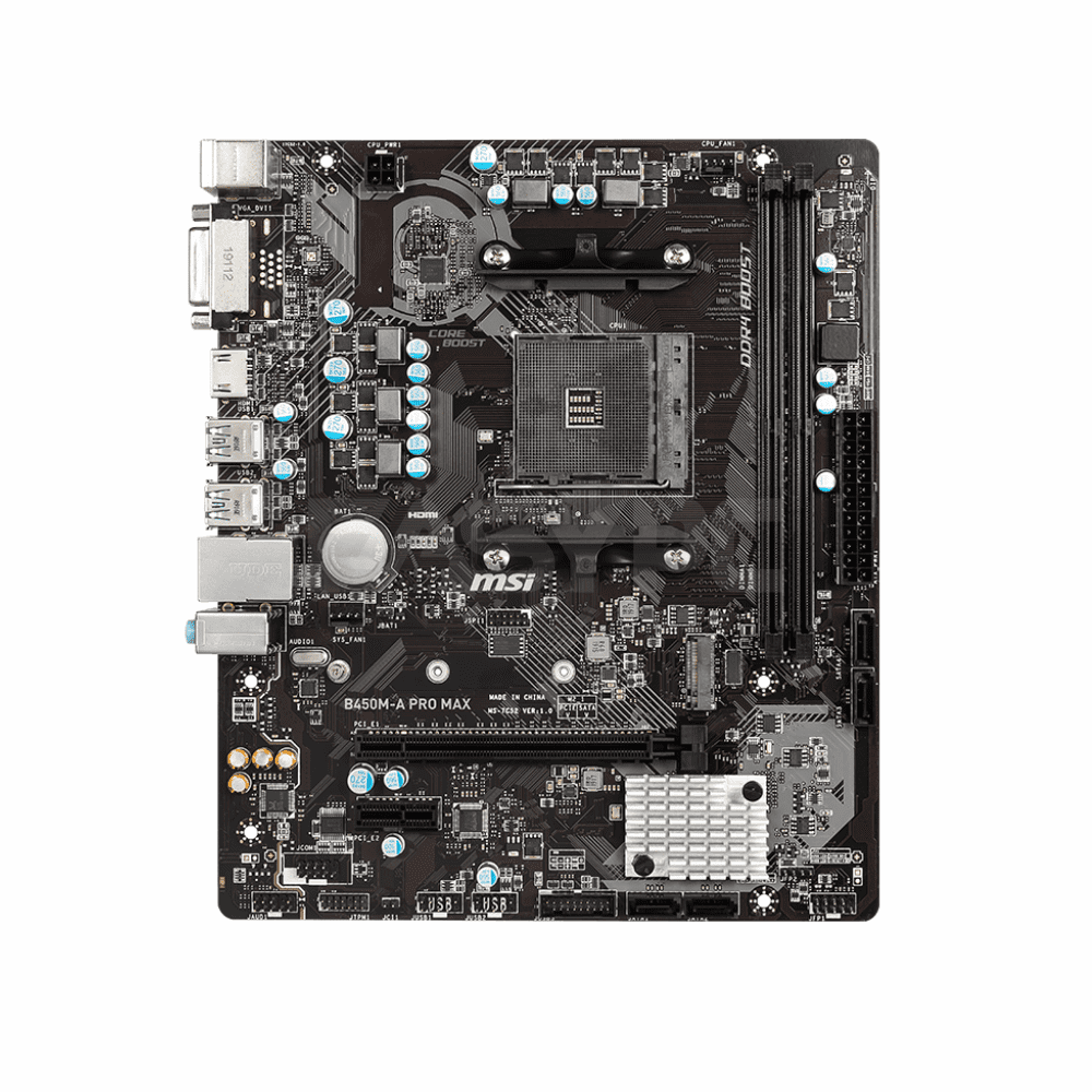 MSI B450M-A Pro Max AM4 DDR4 Motherboard – EasyPC