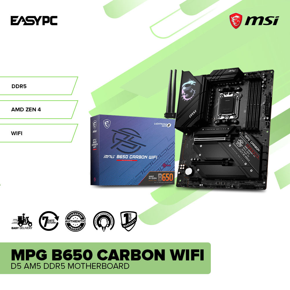 MSI MPG B650 Carbon Wifi D5