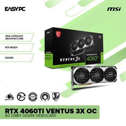 MSI RTX 4060TI Ventus 3X OC