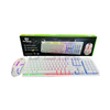 Nexion GK-140 USB Gaming Keyboard and Mouse White-b