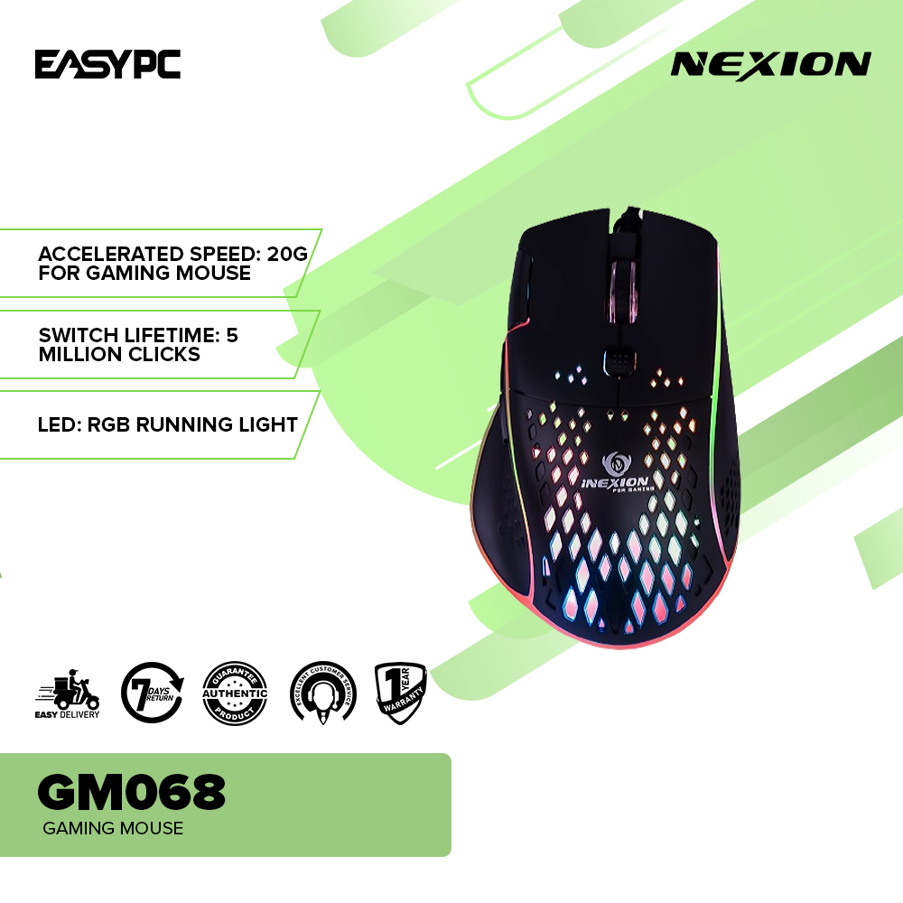 Nexion GM068 Gaming Mouse-a