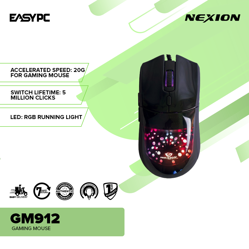 Nexion GM912 Gaming Mouse-a