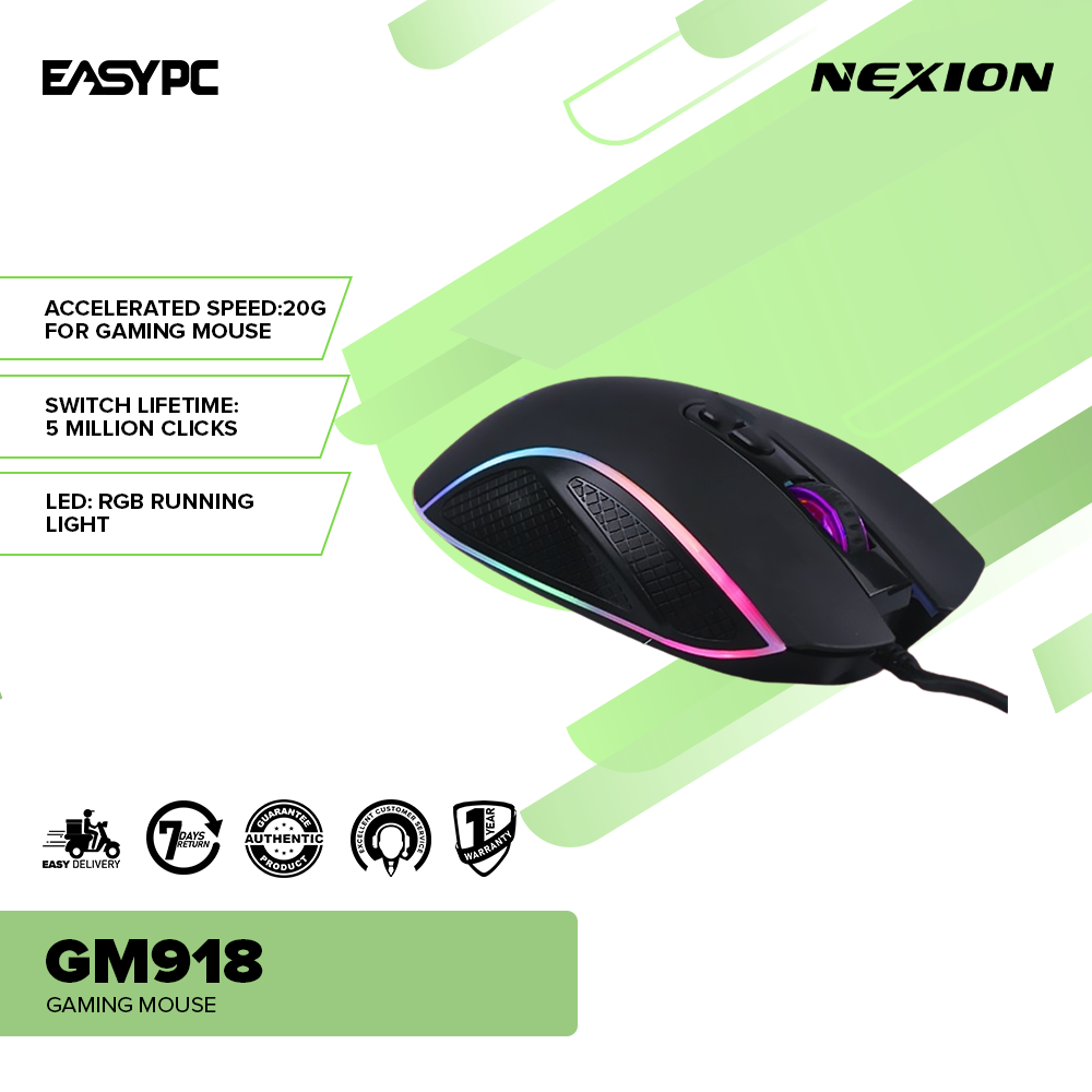 Nexion GM918 Gaming Mouse-a