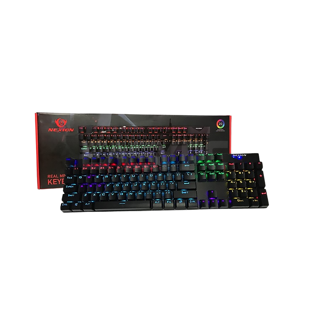 Nexion KY610 RGB Mechanical Hotswap Keyboard Black EasyPC