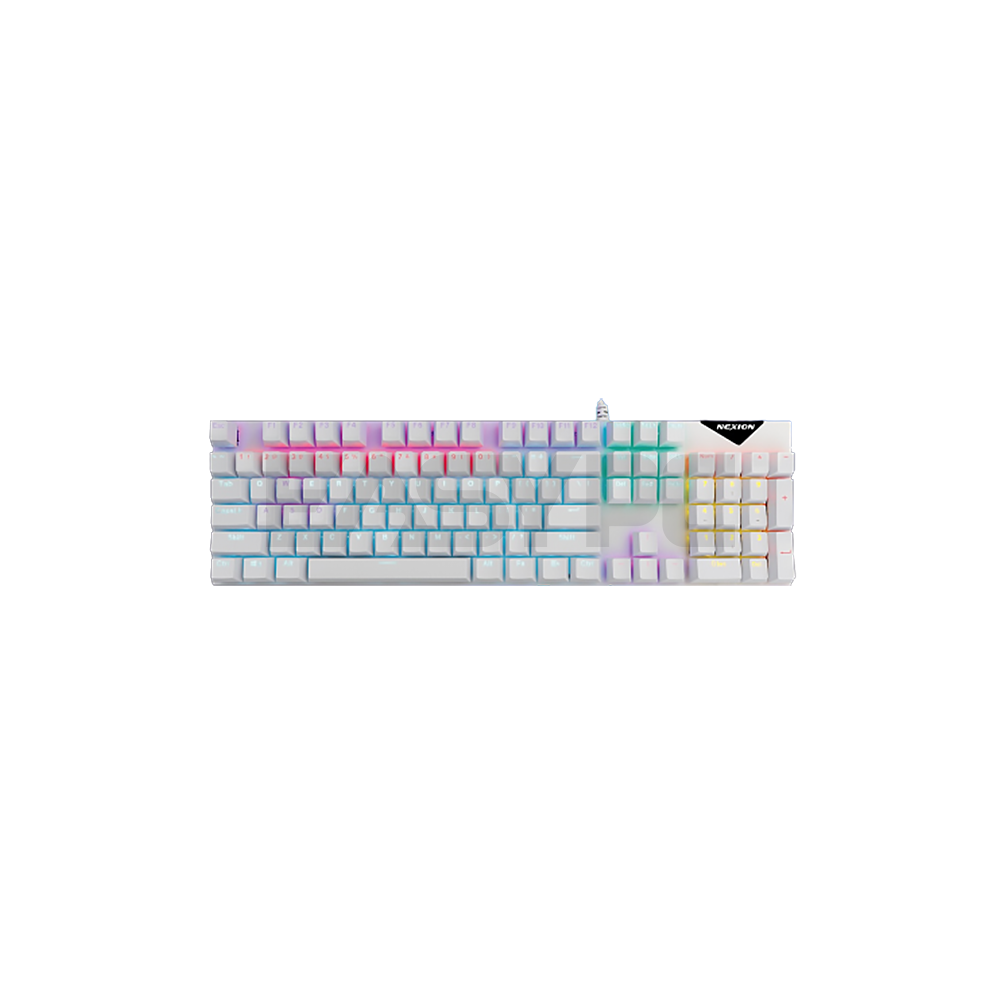 Nexion KY-97 RGB Mechanical Hotswap Keyboard White-a