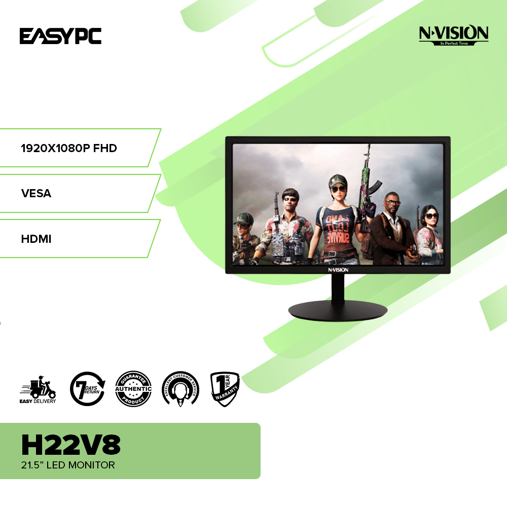 Nvision H22V8 21.5" LED Monitor-a