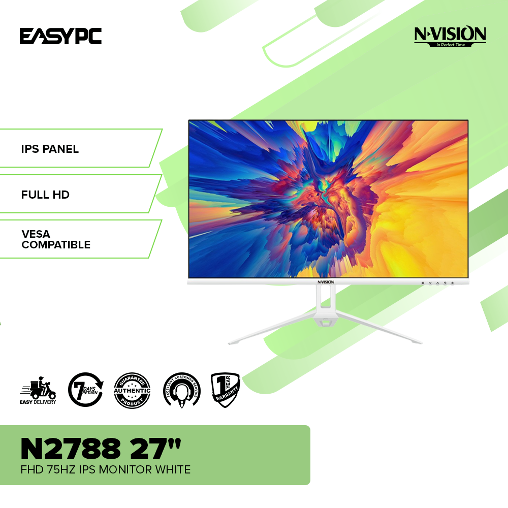 Nvision N2788 27"  White-a