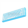 ONIKUMA G30 Wired Mechanical 84 Key RGB Backlit Keyboard White-a