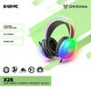 Onikuma X25 RGB Wired Gaming Headset Black